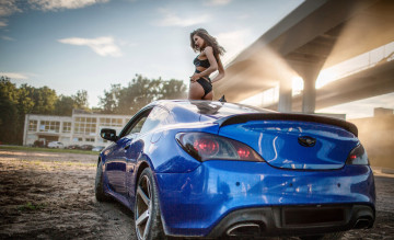 Картинка автомобили -авто+с+девушками авто девушки