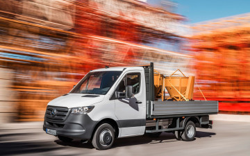 Картинка 2019+mercedes-benz+sprinter+cab+chassis автомобили mercedes+trucks 2019 грузовой транспорт мерседес cab chassis sprinter mercedes-benz