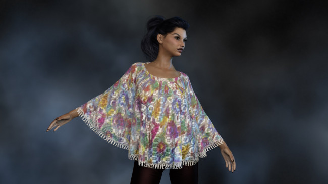 Обои картинки фото 3д графика, люди , people, фон, взгляд, девушка