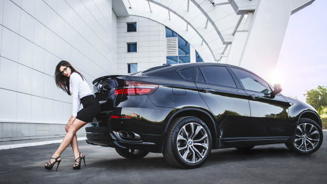 Обои картинки фото автомобили, -авто с девушками, девушки, авто