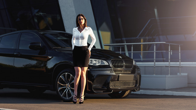 Обои картинки фото автомобили, -авто с девушками, девушки, авто