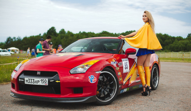 Обои картинки фото автомобили, -авто с девушками, девушки, авто