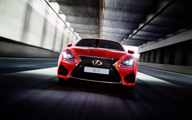 Обои картинки фото автомобили, lexus, красный, скорость, лексус