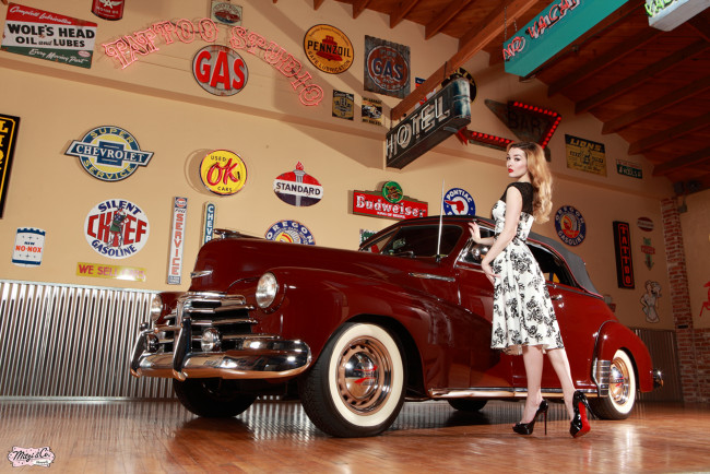 Обои картинки фото автомобили, -авто с девушками, девушки, авто