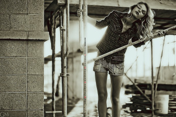 Картинка календари компьютерный+дизайн 2019 calendar девушка женщина поза модель шорты