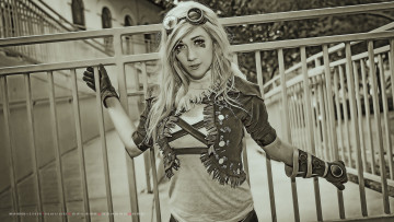 Картинка календари компьютерный+дизайн 2019 calendar женщина решетка металл ограждение копслей девушка