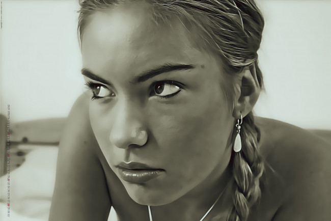 Обои картинки фото календари, компьютерный дизайн, calendar, 2019, серьги, женщина, близко, лицо, девушка