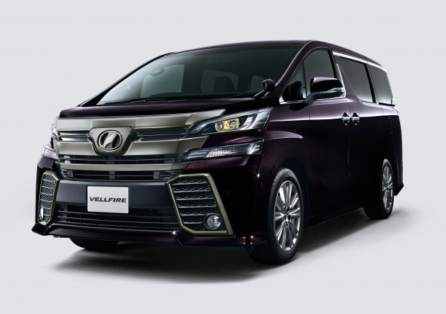 Обои картинки фото автомобили, toyota, vellfire
