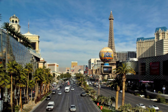 обоя города, лас-вегас , сша, улица