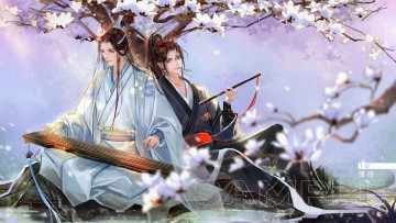 Картинка аниме mo+dao+zu+shi лань ванцзи вэй усянь инструменты