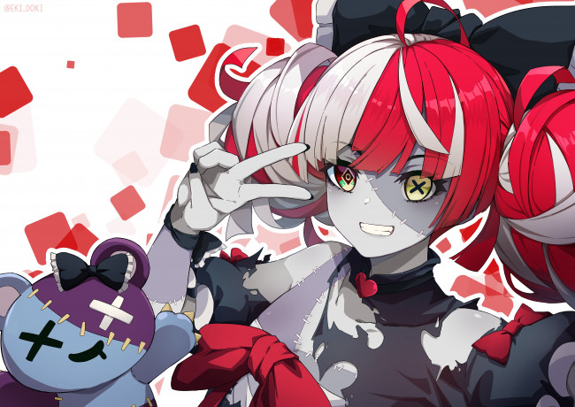 Обои картинки фото аниме, virtual youtuber, виртуальный, ютубер