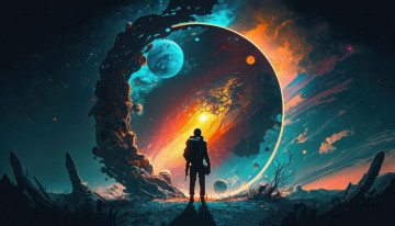 Картинка фэнтези иные+миры +иные+времена нейросети графика нейроарт ai art нейронные сети рисунки нейро искусство