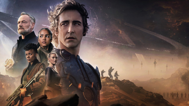 Обои картинки фото foundation  , сериал 2021 – , кино фильмы, foundation , сериал, основание, фантастика, драма, apple, tv, постер, foundation, lee, pace, jared, harris, amy, tyger