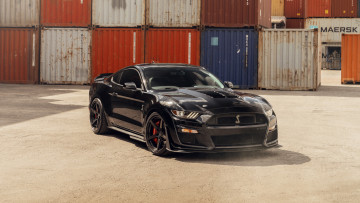 Картинка автомобили mustang ford shelby gt500 velgen wheels tuning car