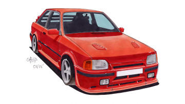 обоя 295807, рисованное, авто, мото, автомобиль