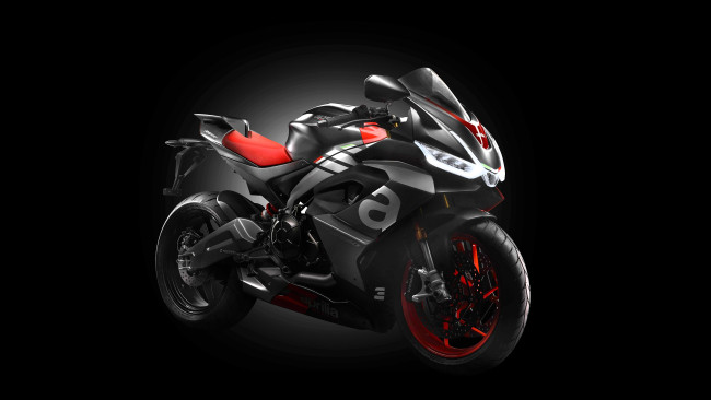 Обои картинки фото aprilia rs 660, мотоциклы, aprilia, черный, байк