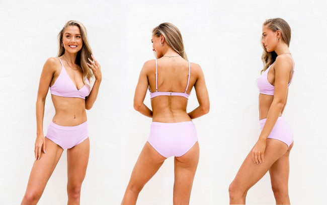 Обои картинки фото девушки, tara goddard, блондинка, купальник