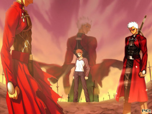 Картинка аниме fate stay night