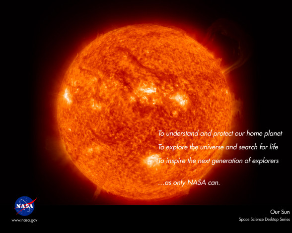 Обои картинки фото космос, солнце