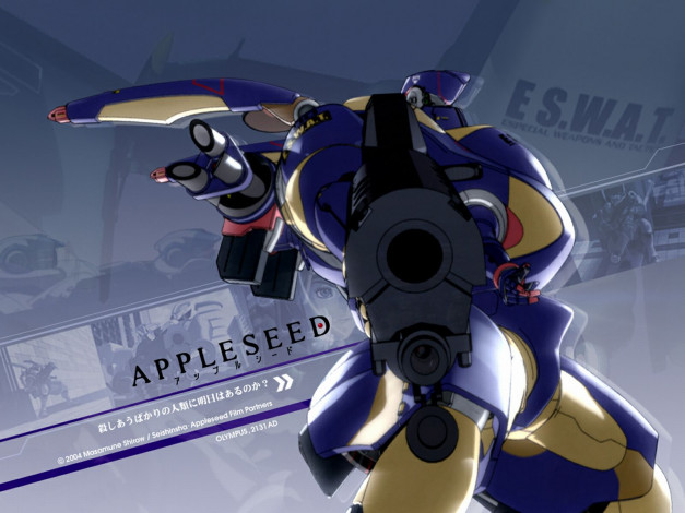 Обои картинки фото аниме, appleseed