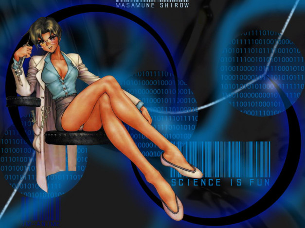 Обои картинки фото аниме, masamune, shirow, artbook