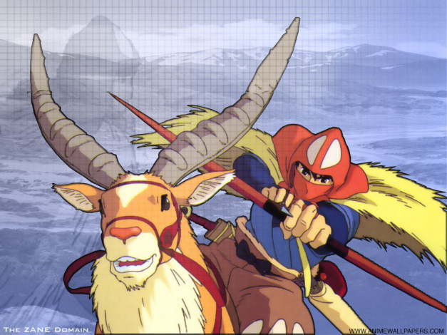 Обои картинки фото аниме, mononoke, hime