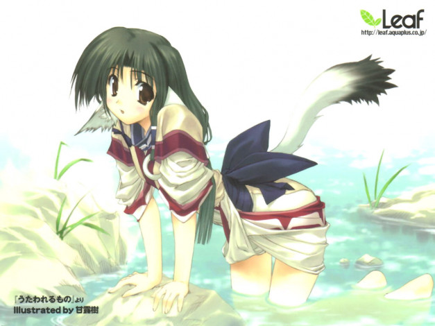 Обои картинки фото аниме, utavarerumono