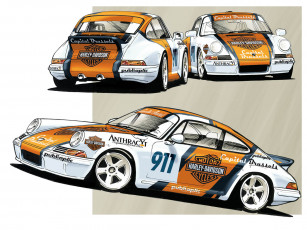 Картинка автомобили рисованные