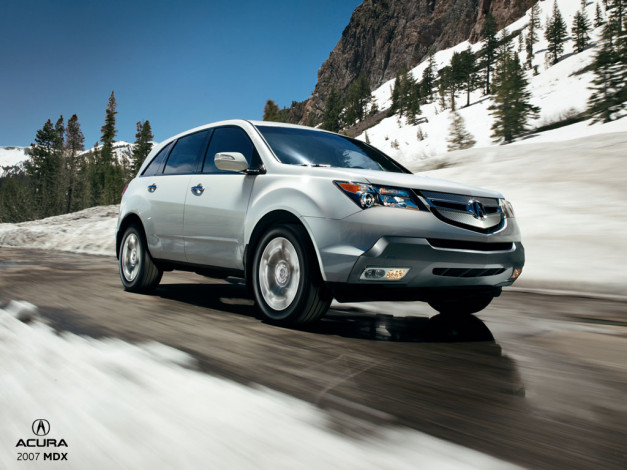 Обои картинки фото acura, mdx, автомобили