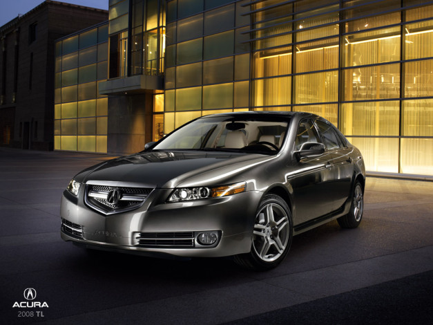 Обои картинки фото acura, tl, автомобили