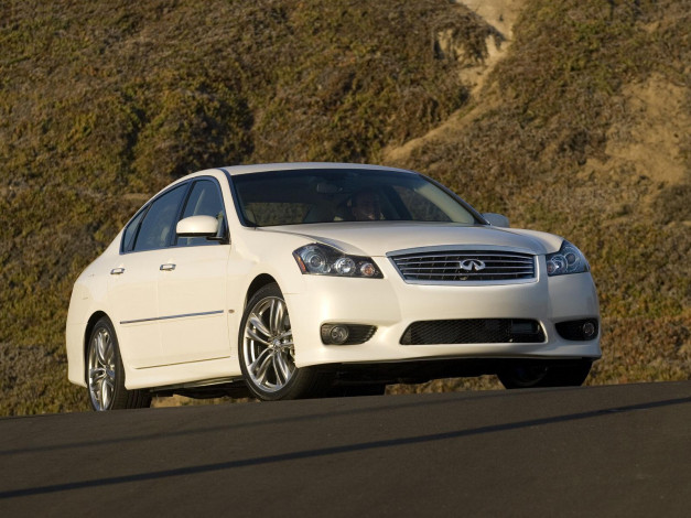 Обои картинки фото infiniti, m45s, 2008, автомобили