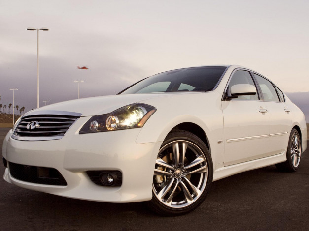 Обои картинки фото infiniti, m45s, 2008, автомобили