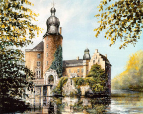 Картинка рисованные города