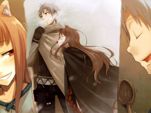 Картинка 212 kami to k& 244 shinry& аниме spice and wolf