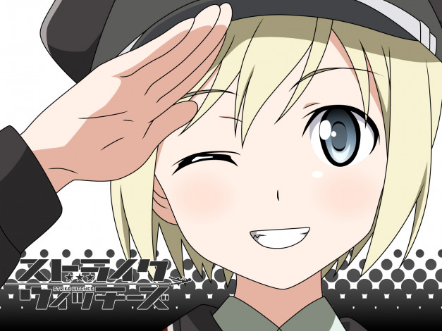 Обои картинки фото аниме, strike, witches