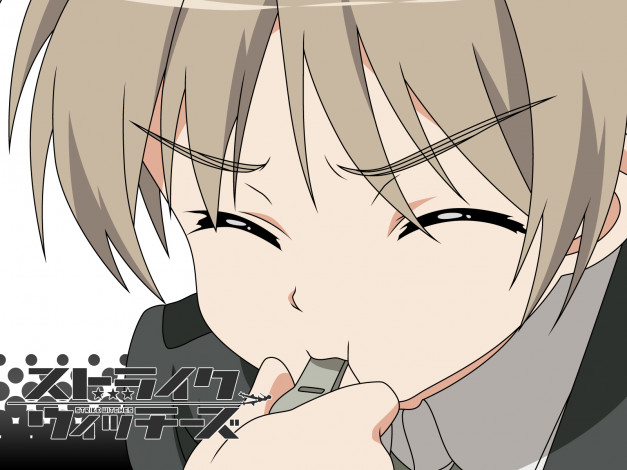 Обои картинки фото аниме, strike, witches