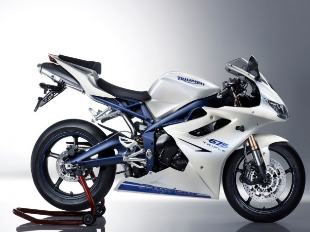 Обои картинки фото мотоциклы, triumph