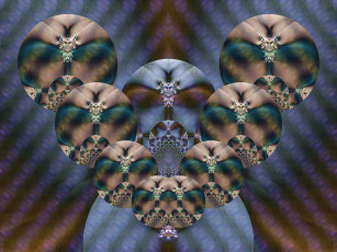 Картинка 3д графика fractal фракталы фрактал