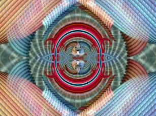 Картинка 3д графика fractal фракталы фрактал