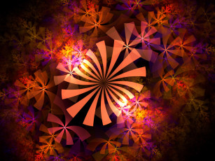 Картинка 3д графика fractal фракталы фрактал