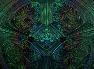 Картинка 3д графика fractal фракталы фрактал