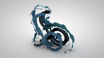 Картинка 3д графика abstract абстракции абстракция