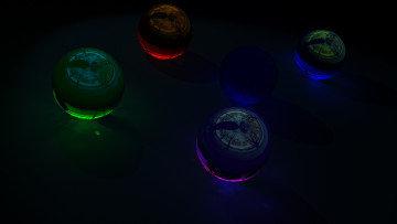 Картинка 3д графика другое шары