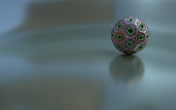 Картинка 3д графика другое шар