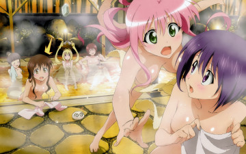 Картинка аниме to love ru девушки