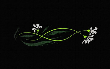 Картинка векторная графика цветы