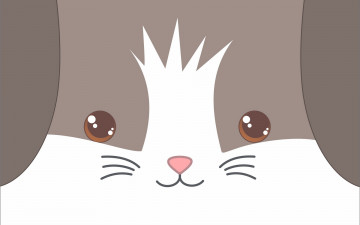 Картинка векторная графика кот