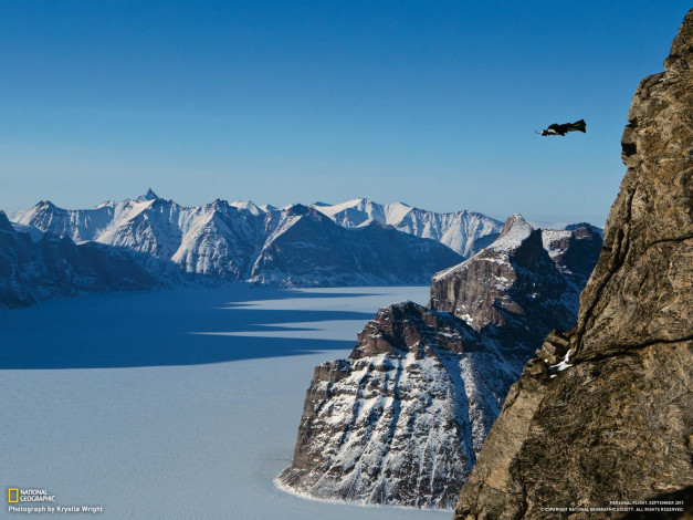 Обои картинки фото природа, горы, зима, озеро