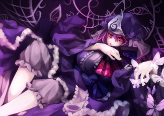 Картинка аниме touhou saigyouji yuyuko