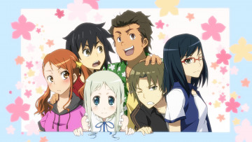 Картинка аниме anohana
